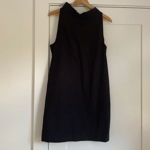 COS black cotton dress